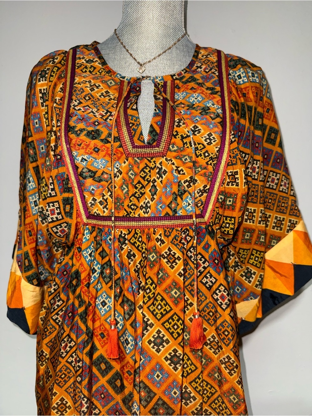 Anthropologie Tanvi Kedia Boho Dress - Picture 3 of 8